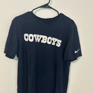 Dallas Cowboys Nike Tshirt size L Y2K, Faded, casual, streetwear